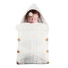 Button Wool Knit Blanket - USTAD HOME