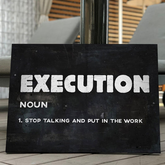 Amazing "Execution" Canvas - USTAD HOME