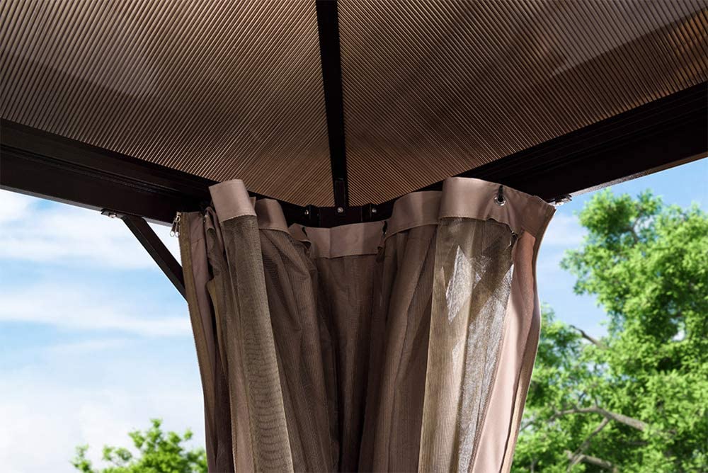 10x12ft Canopy Curtains - USTAD HOME