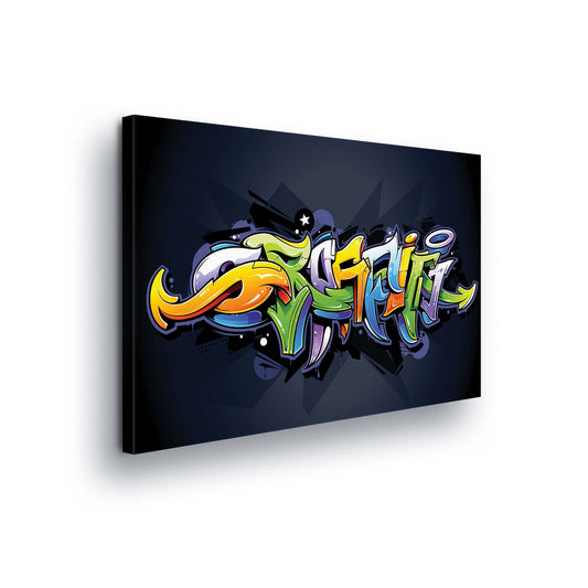 Graffiti Canvas Photo Print