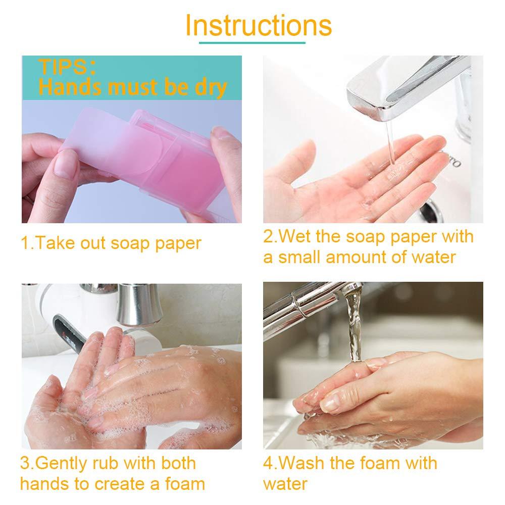 Hand Washing Soap Paper Sheets - USTAD HOME