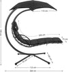 Hanging Lounger with Stand - USTAD HOME