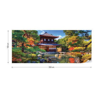 Temple Zen Japan Nature Garden Photo Wallpaper Wall Mural - USTAD HOME