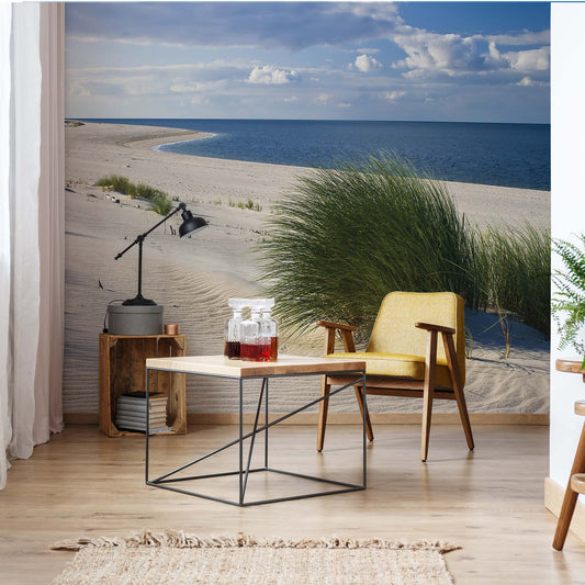 Sylt Beach Sea Sand Coastal Photo Wallpaper Wall Mural - USTAD HOME