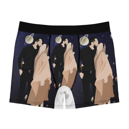 Personalized Faceless Illustration Multi Photo Design Boxer - USTAD HOME