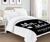 Mr and Mrs Name & Wedding Year Duvet Cover - USTAD HOME