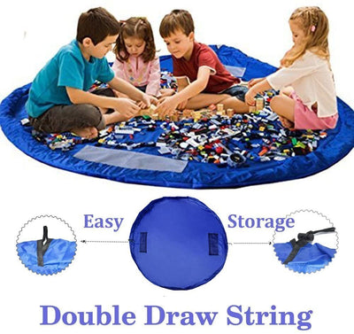 Children Toy Storage Foldable Bag Play Mat - USTAD HOME