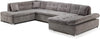 Faux Fabric Bergen Storage Sofa bed - USTAD HOME