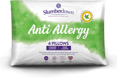 Anti Allergy White Pillows 2/4/6 Pack - USTAD HOME