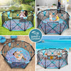 Baby Playpen 8 Panel Foldable and Portable Play - USTAD HOME