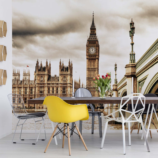 Houses Of Parliament London City Photo Wallpaper Wall Mural - USTAD HOME