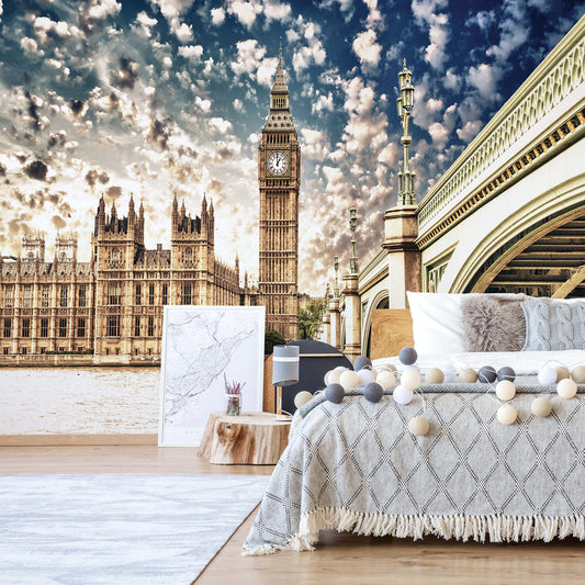 Houses Of Parliament London City Photo Wallpaper Wall Mural - USTAD HOME