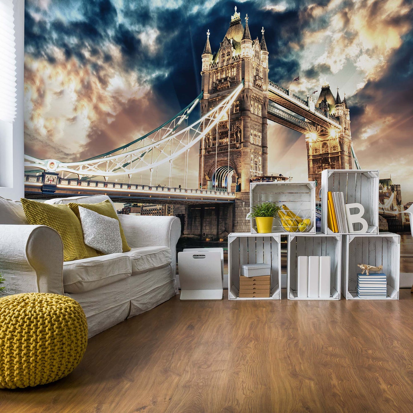 City London Tower Bridge Photo Wallpaper Wall Mural - USTAD HOME