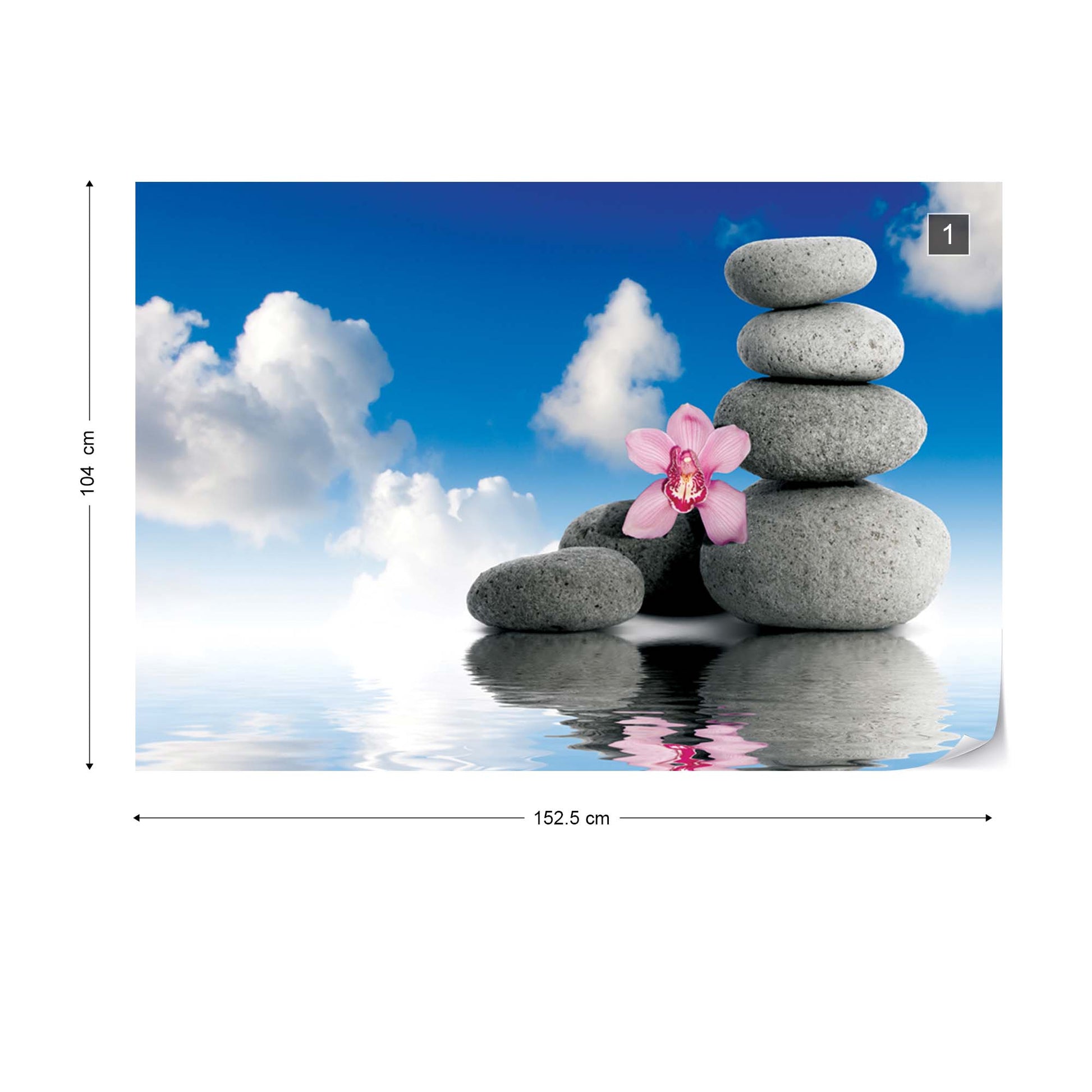 Zen Spa Serenity Photo Wallpaper Wall Mural - USTAD HOME