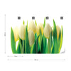Flowers Tulips Photo Wallpaper Wall Mural - USTAD HOME