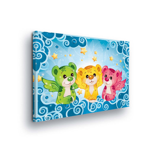 Care Bears Canvas Photo Print