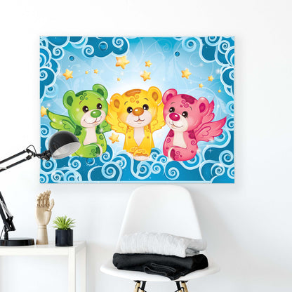 Care Bears Canvas Photo Print