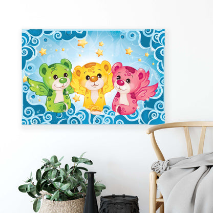 Care Bears Canvas Photo Print