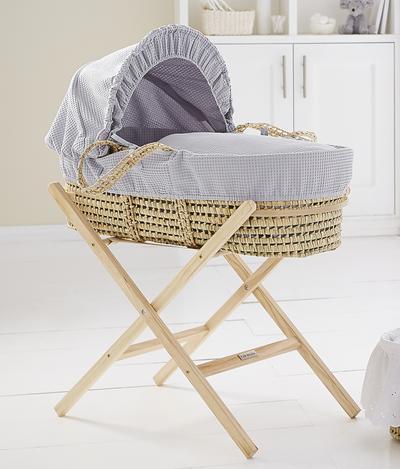 Waffle Palm Moses Basket - USTAD HOME