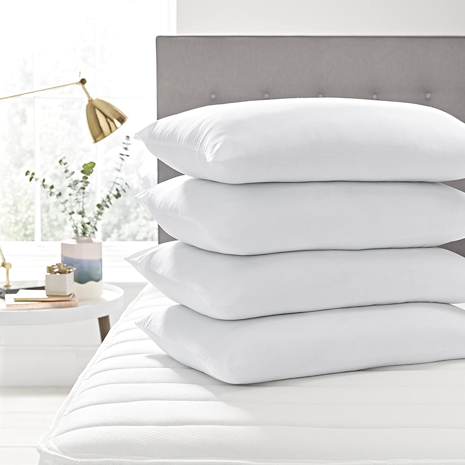 Deep Sleep Pillow White Pack of 2/4/6 - USTAD HOME