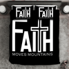 Super soft Motivational "Faith Moves Mountains" 3-Piece Bedding Set - USTAD HOME