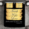 Motivational and Inspirational "FAITH HOPE LOVE" 3-Piece Bedding Set - USTAD HOME