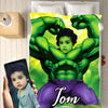 Personalised Hulk Blanket - USTAD HOME