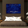 Starry "STARS COME TOGETHER FOR US" Premium Canvas - USTAD HOME