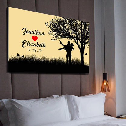Grand "SPECIAL LOVE" Personalized Canvas - USTAD HOME