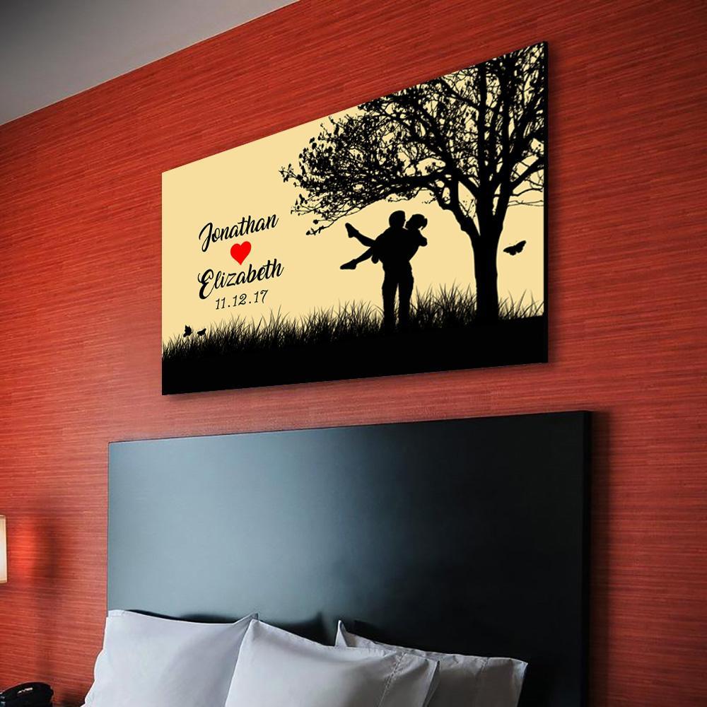 Grand "SPECIAL LOVE" Personalized Canvas - USTAD HOME