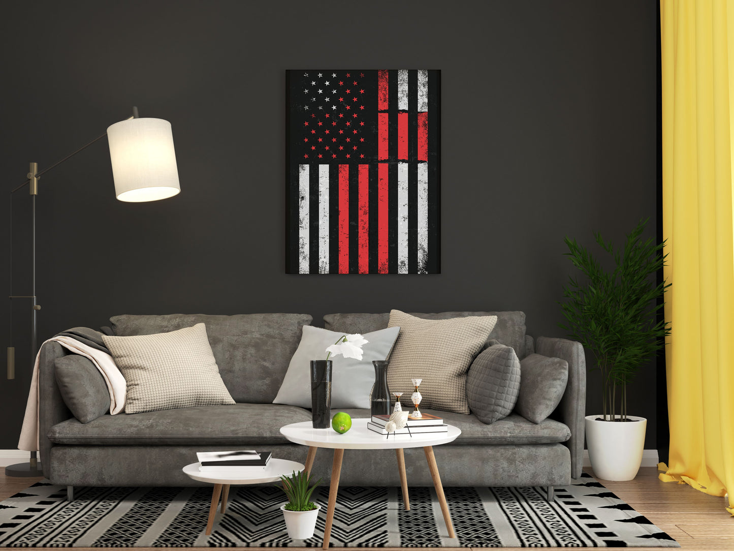 Beautiful "Flag" Canvas Print - USTAD HOME