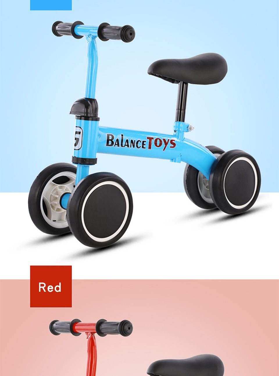 Children's Balance Bike Scooter - USTAD HOME