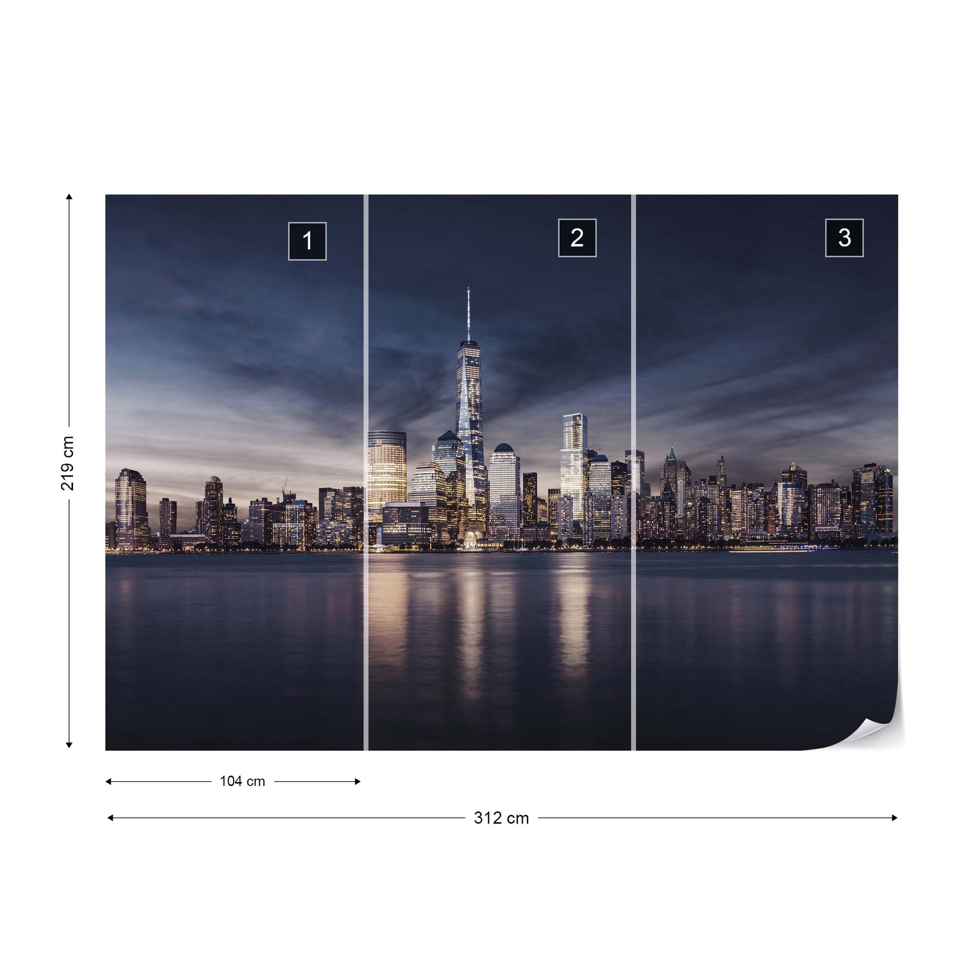 New York City Sunrise Wallpaper - USTAD HOME