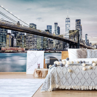 Brooklyn Bridge NYC Cool Filter Wallpaper - USTAD HOME