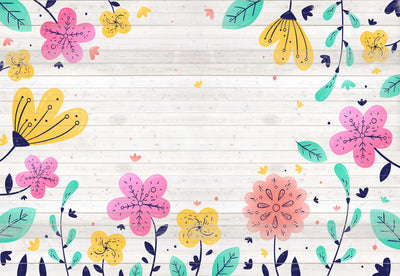 Happy Floral Wallpaper - USTAD HOME