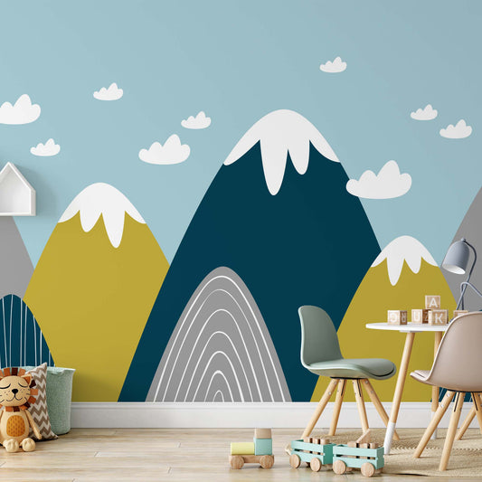 Mountains Little and Big Wallpaper - USTAD HOME