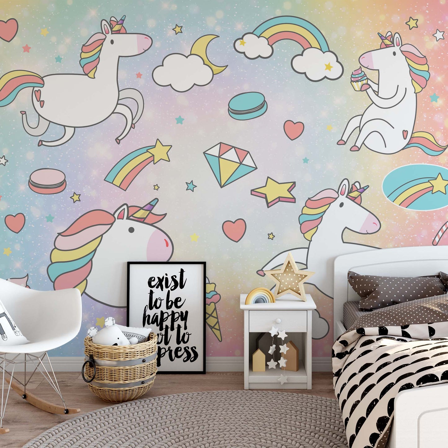 Unicorn Dreams Wallpaper - USTAD HOME
