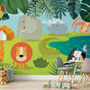 Jungle Friends Wallpaper - USTAD HOME