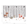 Forest Friends Wallpaper Waterproof for Rooms Bathroom Kitchen Waterproof for Rooms Bathroom Kitchen - USTAD HOME