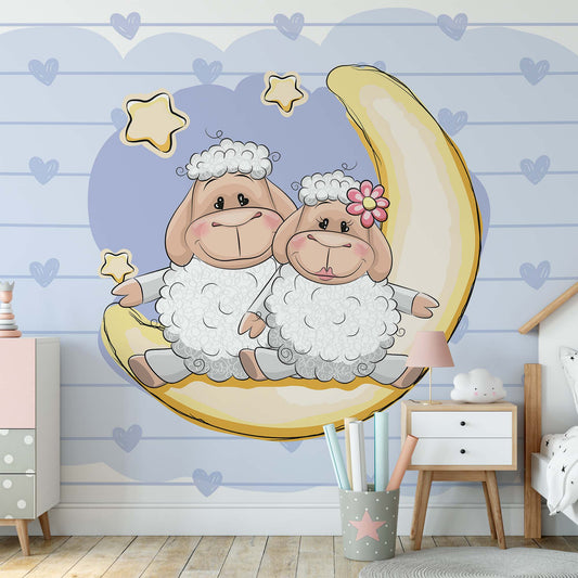 The Cuddlies: Shaun and Sarah Wallpaper - USTAD HOME