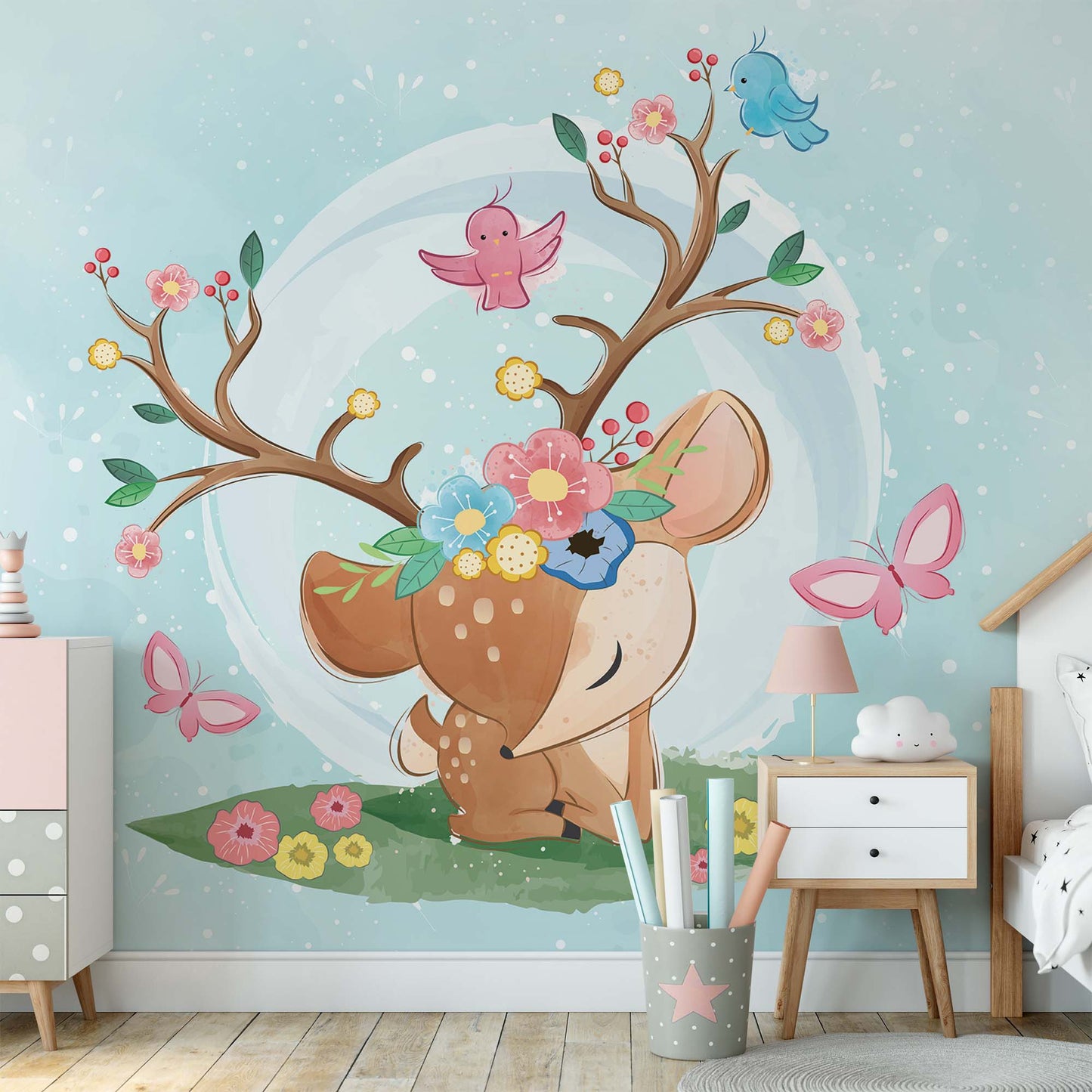 Sadie the Deer Princess Wallpaper - USTAD HOME