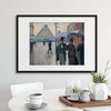 Gustave Caillebotte, &quot;Paris Street; Rainy Day&quot; Framed Print - USTAD HOME