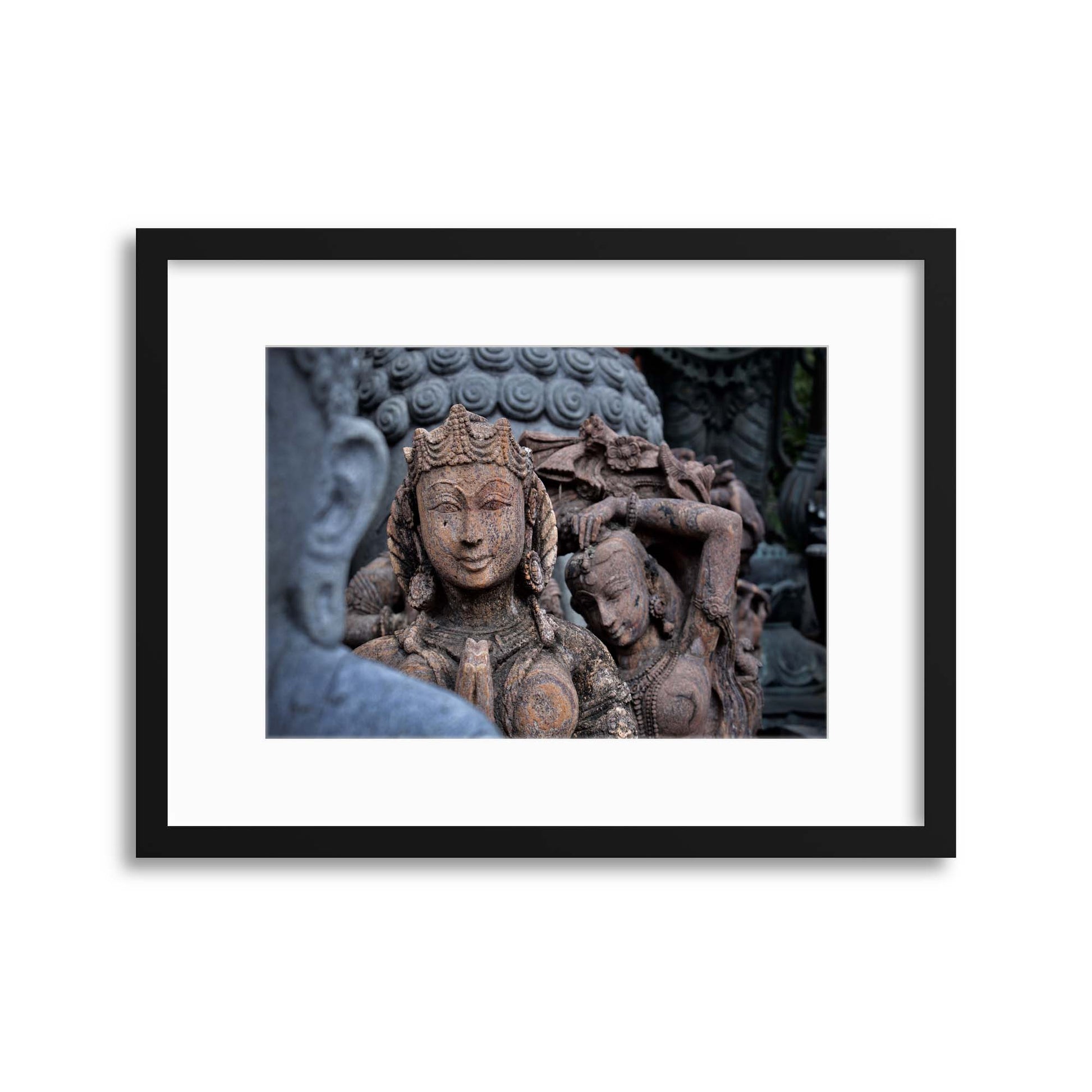 Stone Godesses Framed Print - USTAD HOME