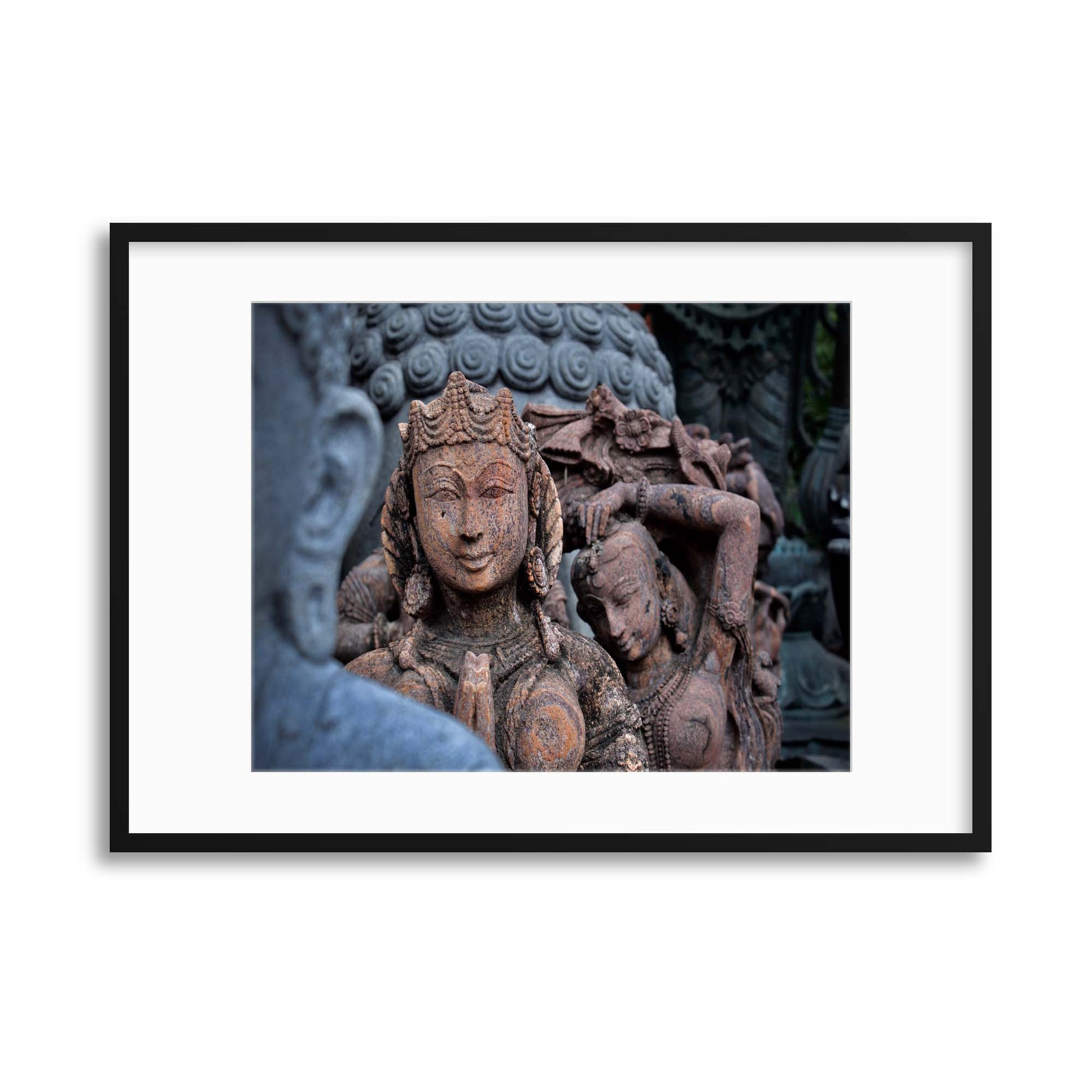 Stone Godesses Framed Print - USTAD HOME