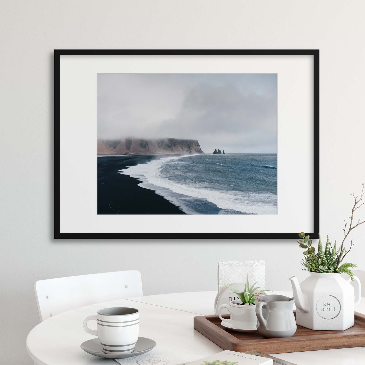 Icelandic Seas Framed Print - USTAD HOME