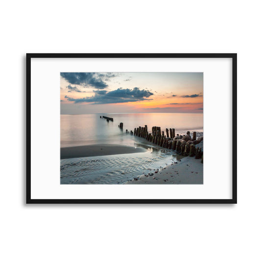 Seaside Stilts Framed Print - USTAD HOME