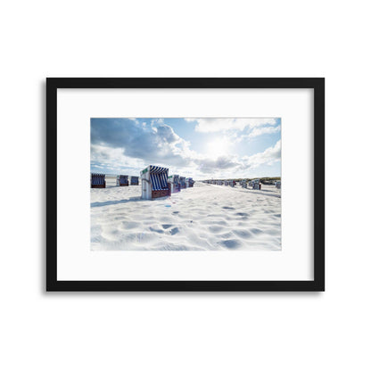 Strandk&ouml;rbe II Framed Print - USTAD HOME