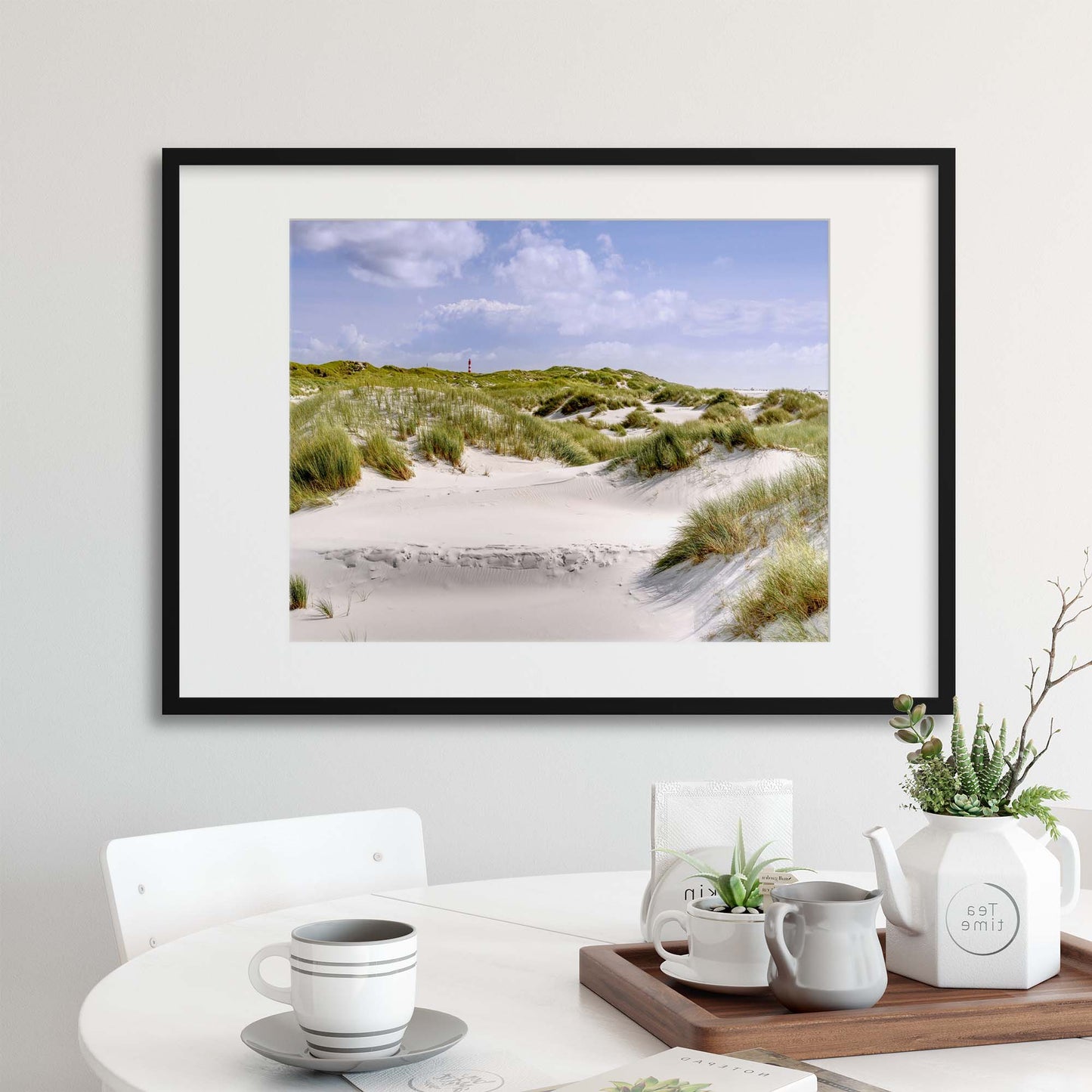 Ostsee Dunes Framed Print - USTAD HOME