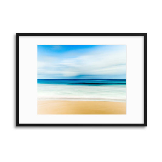 Ocean Gradients Framed Print - USTAD HOME