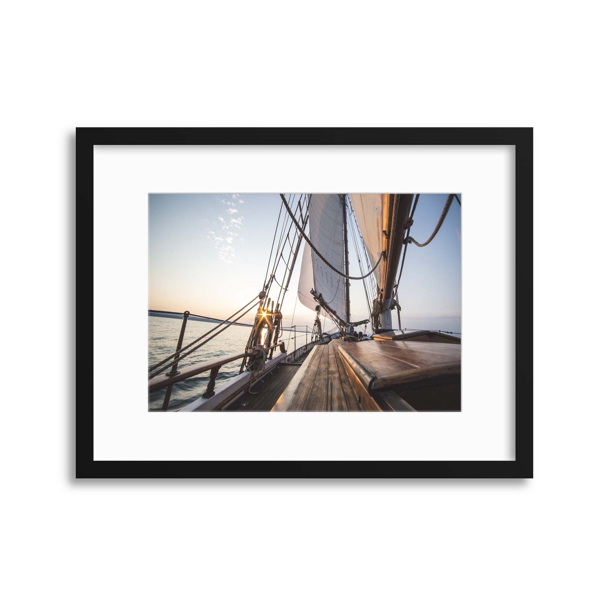 Evening Sail Framed Print - USTAD HOME